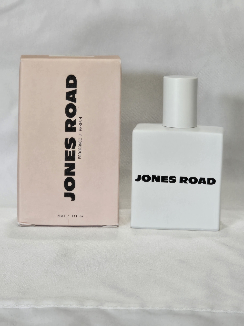 Jones Road White Bottle with Soft Pink Box